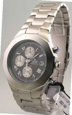 Croton Steel Chronograph Date CC311137SSGY