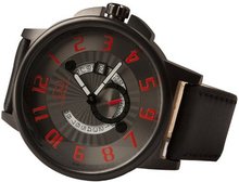 Curtis & Co. Big Time Cool Black Series Red Numbers Swiss Made