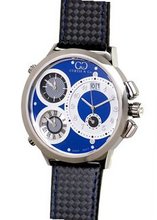 Curtis & Co. Big Time World 57mm Blue Dial Swiss Made Numbered Limited Edition