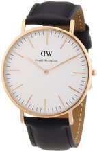 Daniel Wellington Classic Sheffield Rosè Gold ´s 40mm Round Case