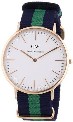 Daniel Wellington Classic Warwick Rosè Gold ´s 40mm Round Case