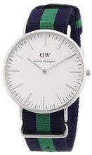 Daniel Wellington Classic Warwick Silver ´s 40mm Round Case