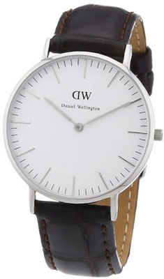 Daniel Wellington Classic York Silver ´s 36mm Round Case