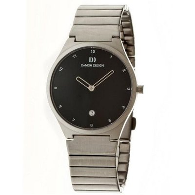 Danish Design IV63Q884 Stainless Steel Black Dial Ladies by Anna Gotha