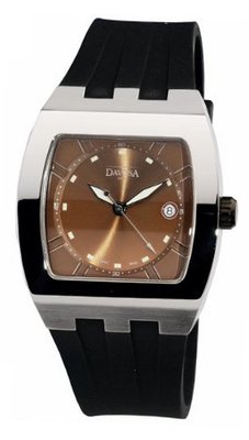 Davosa Cosmopolitan Analogue 16242265 with Brown Dial and 40 mm Stainless Steel Case