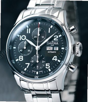 Davosa Gents Pilot Chronograph