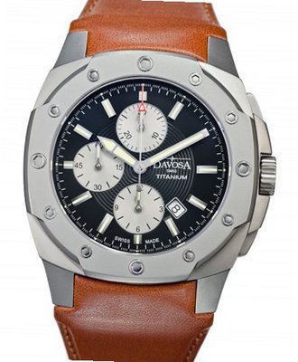 Davosa Gents Titanium Chronograph