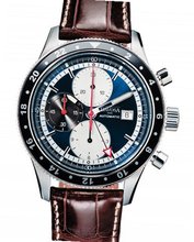 Davosa Gents World Traveller Dual Time Chronograph