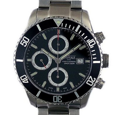 Davosa Ternos Diver chronograph - Stainless Steel