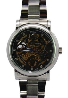 Daybird Functional Automatic Circle Dial Skeleton es