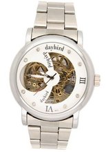 Daybird Mechanical Automatic Silver Water Resistant es