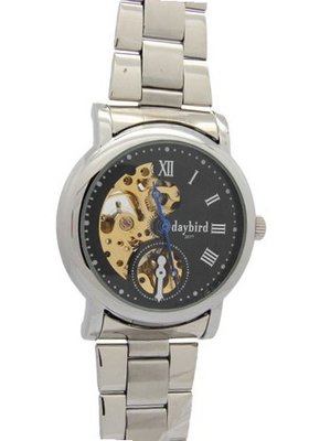 Daybird  Mechanical Roman Numerals Subdial Hollow Automatic es
