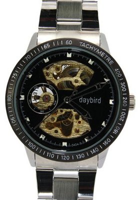 Daybird Tachymetre Function Stainless Steel Automatic es