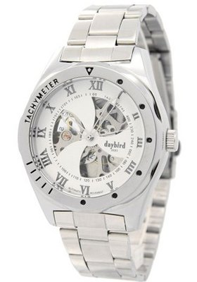 Daybird Unisex's Mechanical Automatic Silver Dial Stainless es