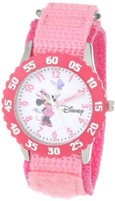 Disney Girls' W000025 Minnie Mouse "Time Teacher"