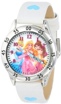 Disney Kids' PN1172 Analog Display Analog Quartz White