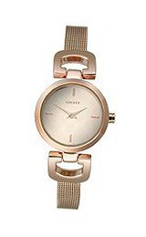 DKNY Round Stainless Steel Mesh Bracelet - Rose #NY2102