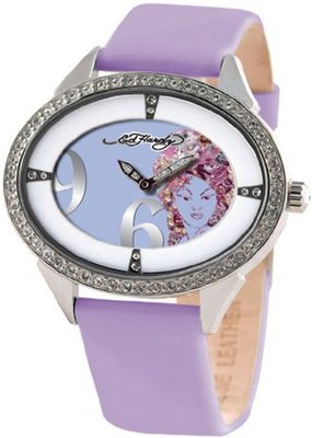 Ed Hardy Showgirl Tropics Violet Dial #SG-TR