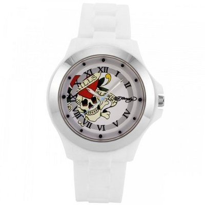 uEd Hardy Mist Analog Color: White 