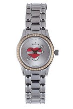 Edox 31158 318D A Les Genevez Silver Polished Stainless Steel Diamond "HEARTBRAKER"