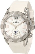 Edox 62005 3 NAIN Royal Lady Mother of pearl Dial Date GMT