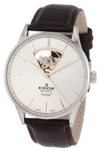 Edox 85010 3B AIN Les Vauberts Automatic Brown Leather