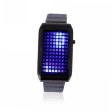 Eeleva 72-LED Blue Light Matrix Stainless Steel /Wrist (Black)