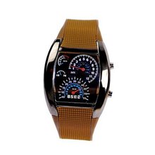 Eeleva RPM Turbo Blue Flash LED BRAND NEW Gift Sports Car Meter Dial  Coffee