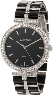 Ellen Tracy ET5060STK Silver Bracelet 54 Stones