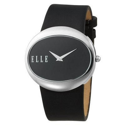 ELLETIME EL20112S01C Steel Black Dial Black Strap