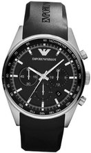 Armani Sportivo Chronograph Rubber - Black #AR5977