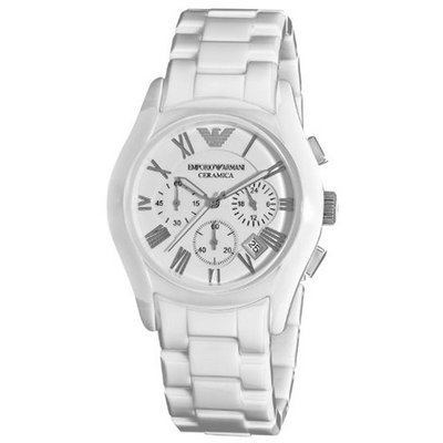 Emporio Armani AR1403 Ceramic White Ceramic Dial