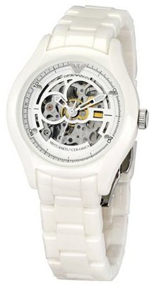 Emporio Armani AR1428 Meccanico Skeleton Dial