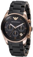 Emporio Armani AR5906 Fashion Black Dial