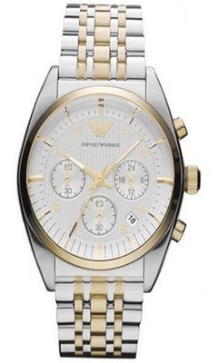 Emporio Armani Classic Two Tone Chronograph