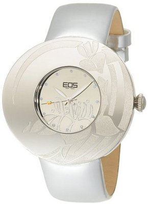 EOS New York 53SSIL Jasmine Silver Leather Strap