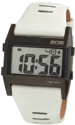 EOS New York Unisex 260SWHT Nocturne Tre Large Digital Display White