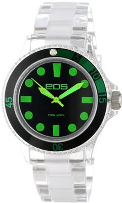 EOS New York Unisex 358SGRNCLR Neo Plastik Green