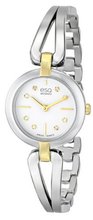 ESQ Movado 07101443 Corbel Stainless Steel Case and Bracelet White Dial  Diamond Accents