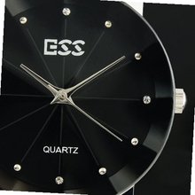 ESS Brand New Unisex Black Classic Value Leather Fashion Quartz Wrist WM020-ESS