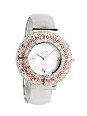 Eton Ladies 2770-5 with White Dial and Silver Strap