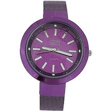 Eton Ladies Neon Purple Dial & Mesh Bracelet Strap Fashion 3081L