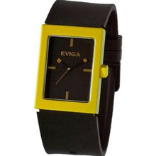 Eviga Ruta (Black Dial; Yellow Bezel)