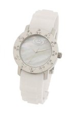 EX The Bling with White Dial and White Silicone Strap EX-34-L11