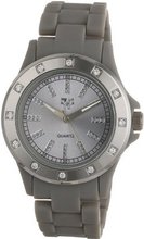 Fancy Face FF1071(GS) Elegant Swarovski Stone Bezel Grey Bracelet