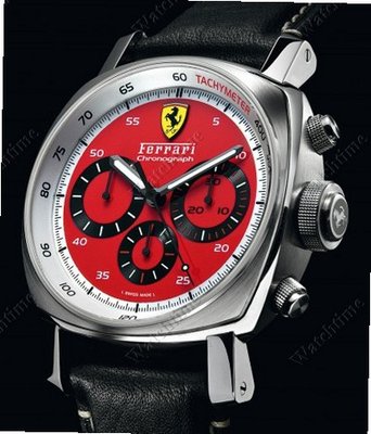 Ferrari - Engineered by Officine Panerai Scuderia Ferrari Chronograph 45 red