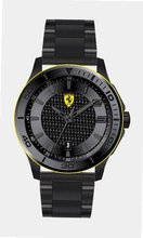 New! Scuderia Ferrari Chronograph Scuderia Black Ion-plated Steel Bracelet 48mm 830141