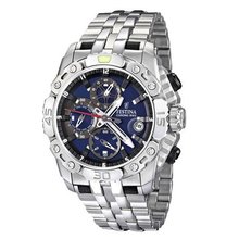 Festina F16542/2 Silver Stainless-Steel Quartz with Blue Dial