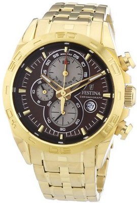 Festina - Gold Stainless Steel Band - Chronograph - F16656/4