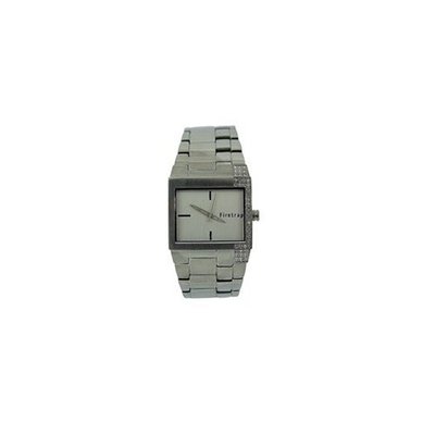 Firetrap Ladies Analogue Crystal Set All Stainless Steel Strap FT1020S